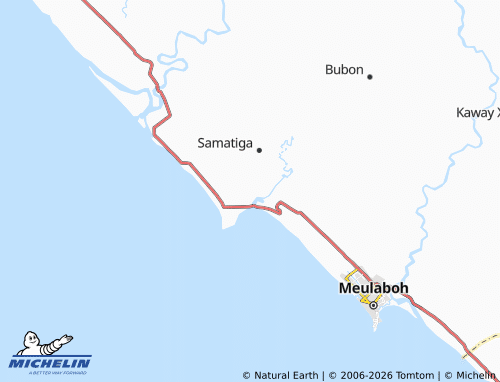 MICHELIN Pucok Lueng map - ViaMichelin