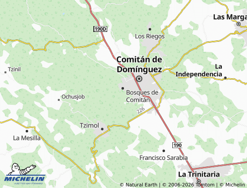 MICHELIN Arboledas map - ViaMichelin