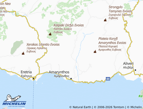 MICHELIN Gymno map - ViaMichelin