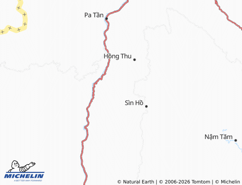 MICHELIN Tả Phìn map - ViaMichelin