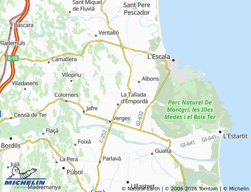 MICHELIN Tor map - ViaMichelin