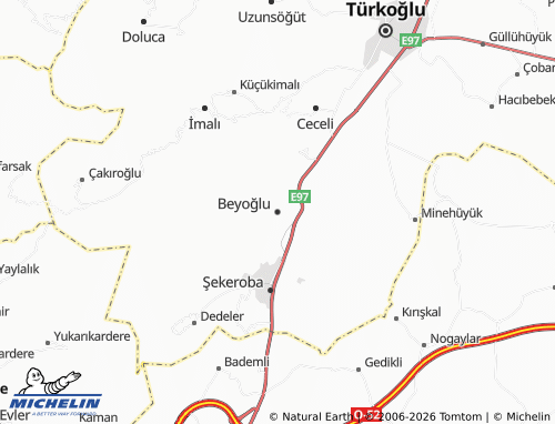 MICHELIN-Landkarte Beyoğlu - ViaMichelin