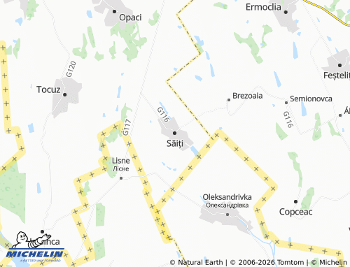 Mappa MICHELIN Săiți - ViaMichelin