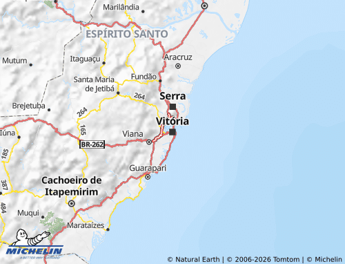 Carte MICHELIN Espírito Santo - ViaMichelin