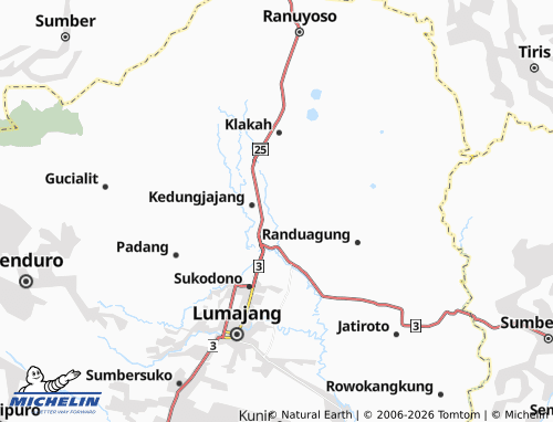 Mapa MICHELIN Curahpetung - ViaMichelin