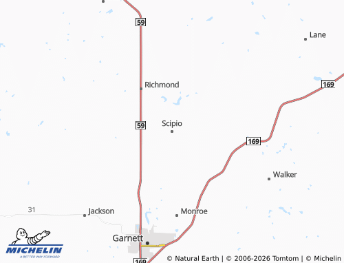 Mappa MICHELIN Scipio - ViaMichelin
