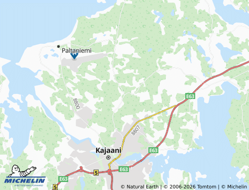 MICHELIN-Landkarte Kirkkoaho - ViaMichelin