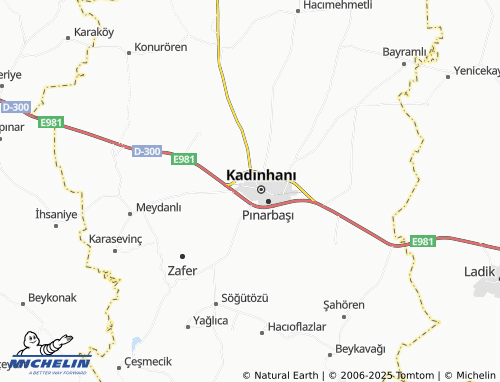 MICHELIN Karakaya map - ViaMichelin