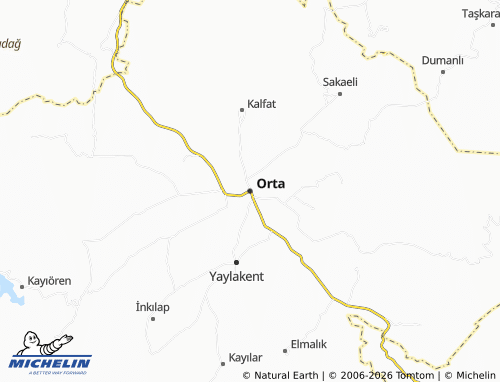 MICHELIN-Landkarte Orta - ViaMichelin