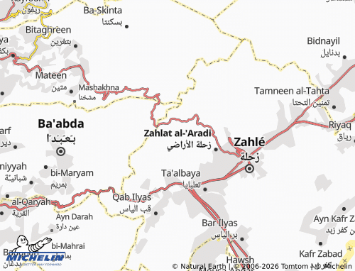 Mapa MICHELIN Tuweetah Zahlah - ViaMichelin