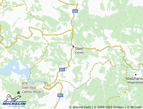 MICHELIN-Landkarte Madzhari - ViaMichelin