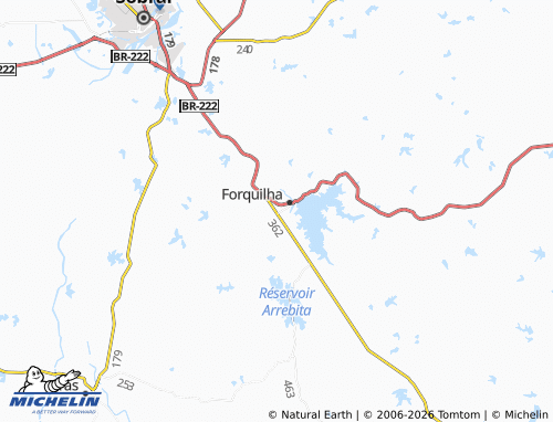 Mapa MICHELIN Edmundo Rodrigues - ViaMichelin