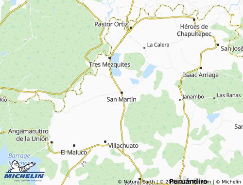 Mappa MICHELIN San Martín - ViaMichelin