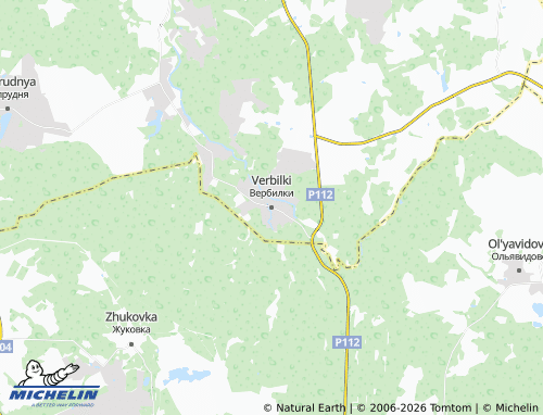 Carte MICHELIN Verbilki - ViaMichelin