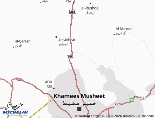 MICHELIN-Landkarte al-Nadheer - ViaMichelin
