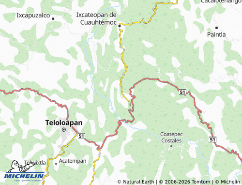MICHELIN El Tamarindo map - ViaMichelin