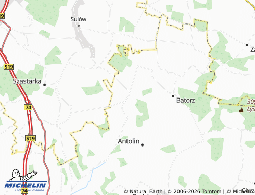 Carte MICHELIN Błażek - ViaMichelin
