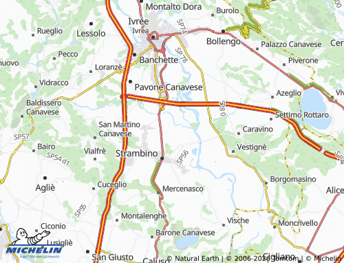 Mapa MICHELIN Cerone - ViaMichelin