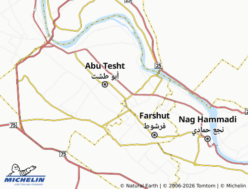Mappa MICHELIN al-Hassanat - ViaMichelin