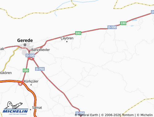 Mappa MICHELIN Eymir - ViaMichelin