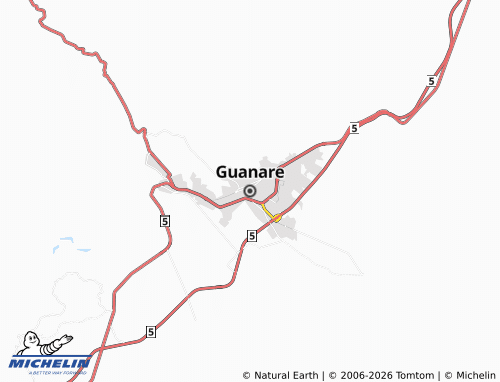 Mappa MICHELIN Guanare - ViaMichelin