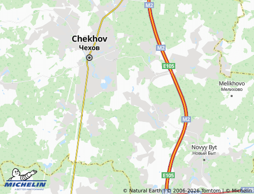 Carte MICHELIN Lyutoretskoye - ViaMichelin