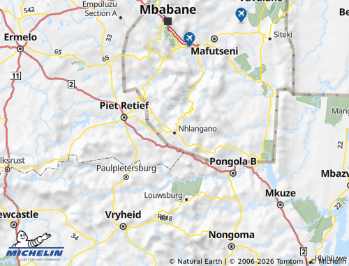 Carte MICHELIN Shiselweni - ViaMichelin