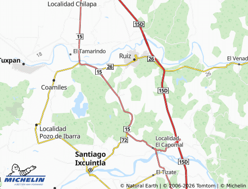 Mapa MICHELIN La Noria - ViaMichelin
