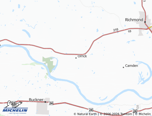 Carte MICHELIN Orrick - ViaMichelin