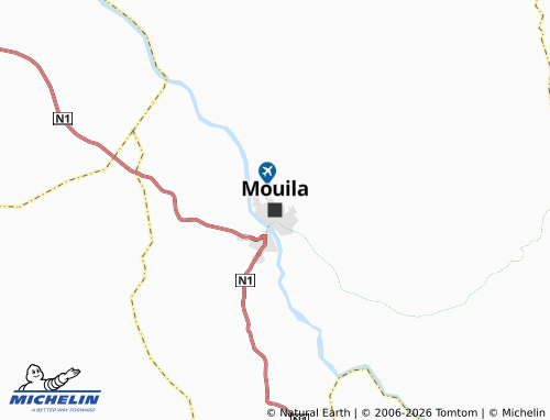 Mappa MICHELIN Mouila - ViaMichelin