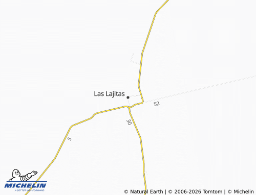MICHELIN-Landkarte Las Lajitas - ViaMichelin