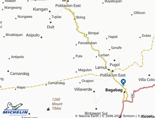 MICHELIN Umilag map - ViaMichelin