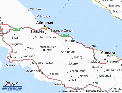 MICHELIN Lakip map - ViaMichelin