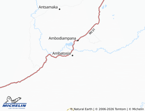 MICHELIN Ambatosia map - ViaMichelin
