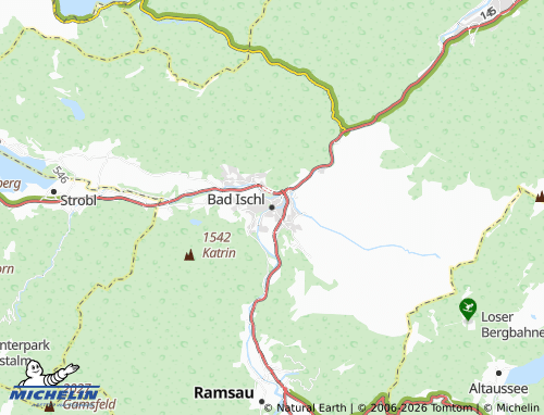MICHELIN Bad Ischl map - ViaMichelin