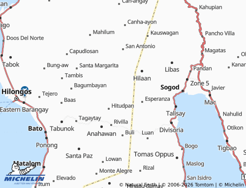 MICHELIN Libertad map - ViaMichelin
