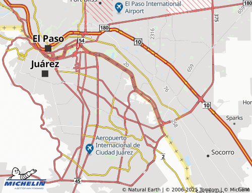 MICHELIN Cerrada Andaluz map - ViaMichelin