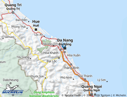 Mapa MICHELIN Thanh Khê - ViaMichelin