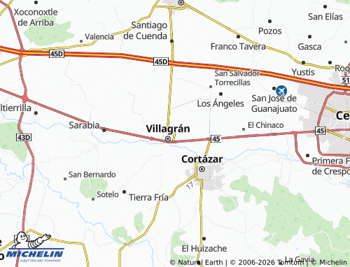 Mapa MICHELIN La Venta - ViaMichelin