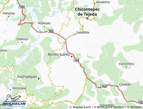 Mapa MICHELIN Las Casitas - ViaMichelin