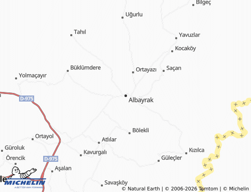 Mapa MICHELIN Albayrak - ViaMichelin
