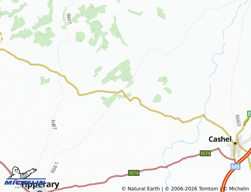 Mappa MICHELIN Dundrum - ViaMichelin