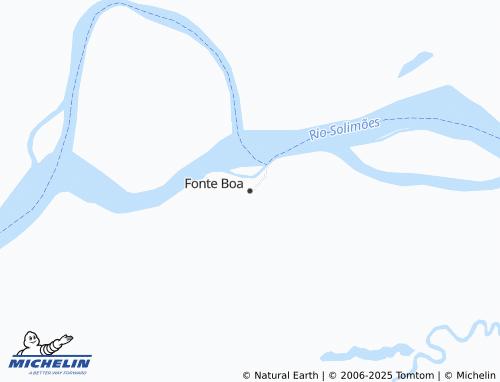 MICHELIN-Landkarte Fonte Boa - ViaMichelin