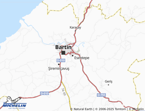 MICHELIN Esentepe map - ViaMichelin
