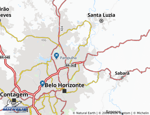 Mapa MICHELIN Vila São Gabriel - ViaMichelin