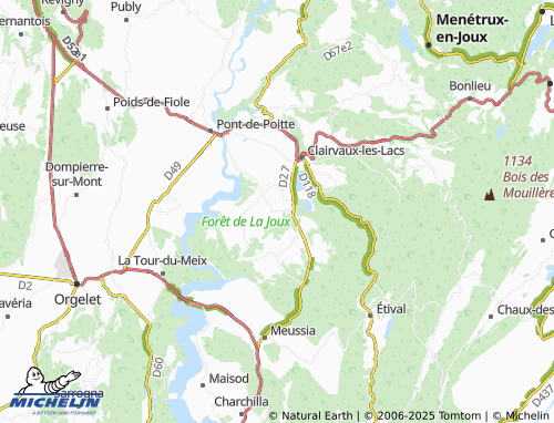MICHELIN-Landkarte Champsigna - ViaMichelin