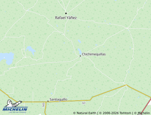 Mappa MICHELIN Solidaridad Chichimequillas - ViaMichelin