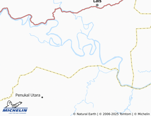 MICHELIN Rantau Keroya map - ViaMichelin