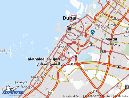 MICHELIN Trade Center First map - ViaMichelin