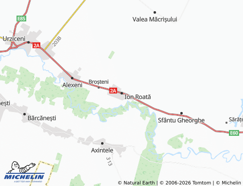 Mappa MICHELIN Ion Roată - ViaMichelin